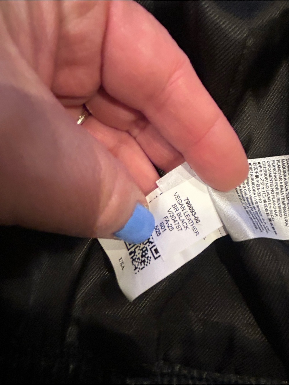 Banana Republic VEGAN LEATHER CROPPED MOTO JACKET - NWT - Picture 7 of 9
